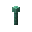 Waxed Oxidized Lightning Rod